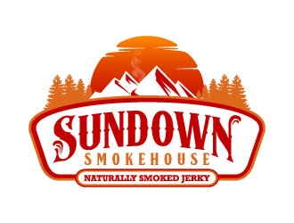 Sundown Smokehouse - Naturally Smoked Jerky logo design by daywalker