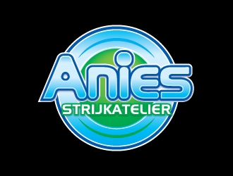 Anies strijkatelier logo design by dshineart
