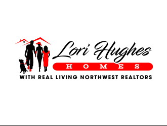 Lori Hughes Homes with Real Living Northwest Realtors logo design by AmduatDesign