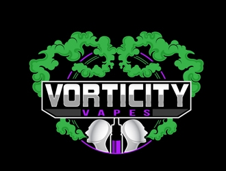 Voriticity Vapes logo design by DreamLogoDesign