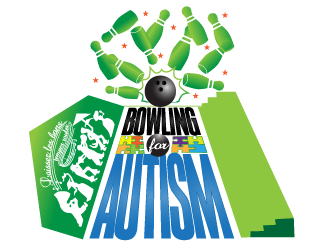 Bowling for Autism logo design by Cyds