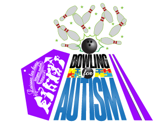 Bowling for Autism logo design by Cyds