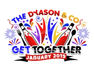 The Dyason & Co Get Together January 2019 logo design by DreamLogoDesign