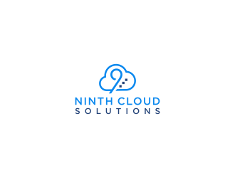 Ninth Cloud Solutions logo design by checx