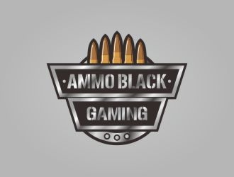 Ammo Black Gaming logo design by andriandesain