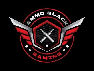 Ammo Black Gaming logo design by jishu