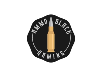 Ammo Black Gaming logo design by fawadyk