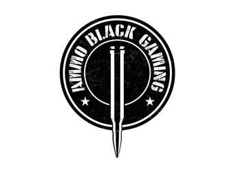 Ammo Black Gaming logo design by frontrunner