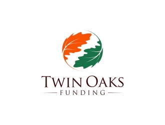 Twin Oaks Funding logo design by yunda