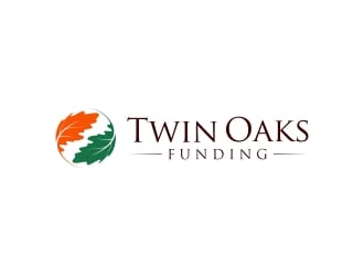 Twin Oaks Funding logo design by yunda