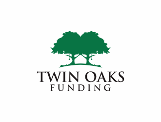 Twin Oaks Funding logo design by Editor