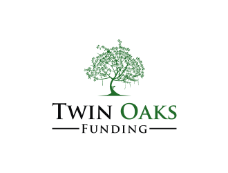 Twin Oaks Funding logo design by mbamboex