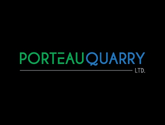 Porteau Quarry Ltd. logo design by pambudi