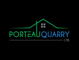 Porteau Quarry Ltd. logo design by pambudi