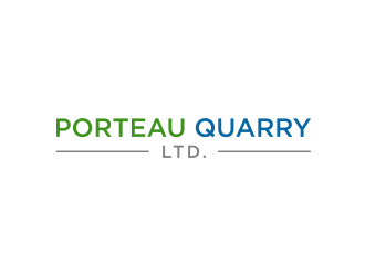 Porteau Quarry Ltd. logo design by ammad