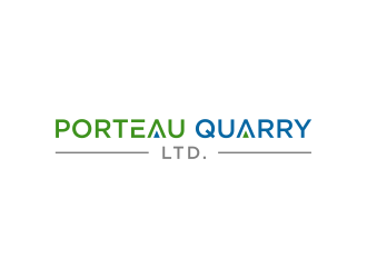 Porteau Quarry Ltd. logo design by ammad