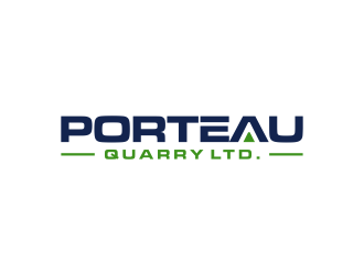 Porteau Quarry Ltd. logo design by ammad