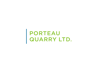 Porteau Quarry Ltd. logo design by checx