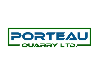 Porteau Quarry Ltd. logo design by cikiyunn