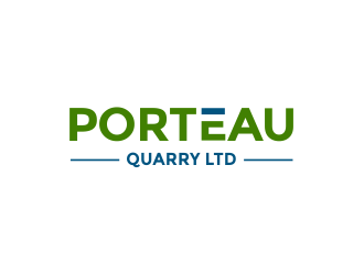Porteau Quarry Ltd. logo design by Girly