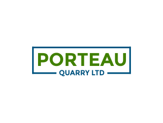 Porteau Quarry Ltd. logo design by Girly