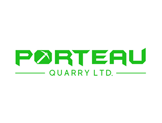 Porteau Quarry Ltd. logo design by Optimus