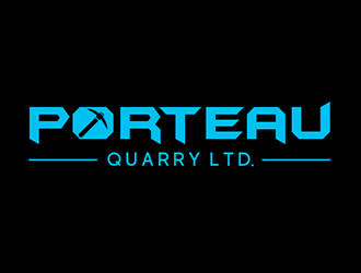 Porteau Quarry Ltd. logo design by Optimus