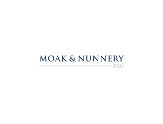 Moak & Nunnery, PSC logo design by elleen