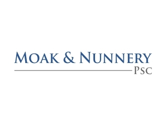 Moak & Nunnery, PSC logo design by dibyo