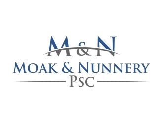 Moak & Nunnery, PSC logo design by dibyo