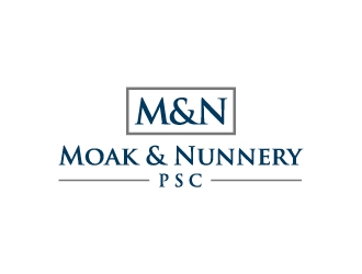 Moak & Nunnery, PSC logo design by labo