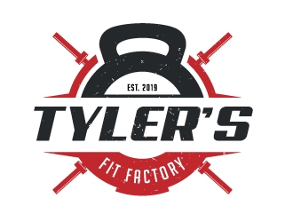 Tyler’s FitFactory  logo design by akilis13