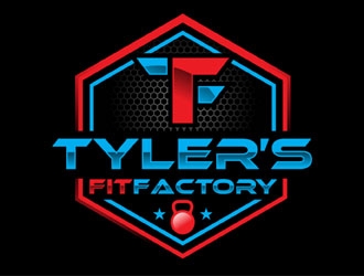 Tyler’s FitFactory  logo design by MAXR
