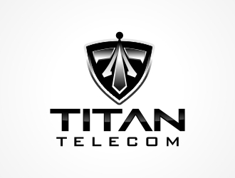 Titan Telecom logo design by sgt.trigger