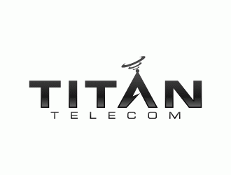 Titan Telecom logo design by lestatic22