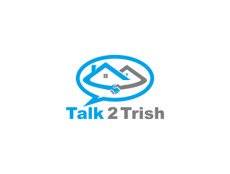 Talk 2 Trish logo design by Shina