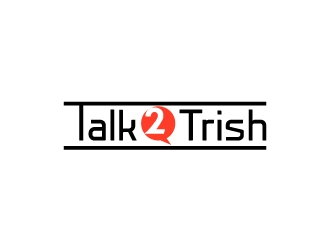 Talk 2 Trish logo design by LU_Desinger