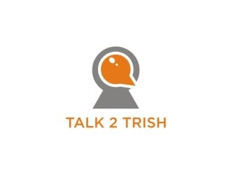 Talk 2 Trish logo design by EkoBooM