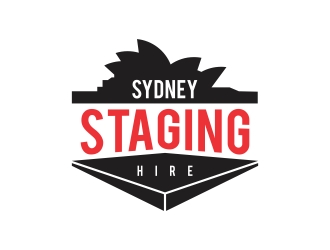 Sydney Staging Hire logo design by rokenrol