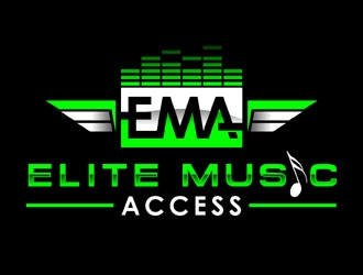Elite Music Access logo design by MAXR