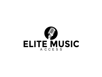 Elite Music Access logo design by naldart