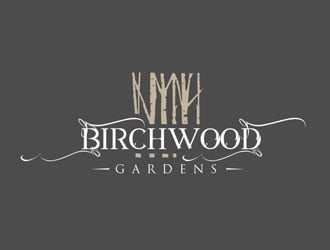 Birchwood Gardens logo design by frontrunner