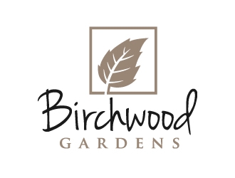 Birchwood Gardens logo design by akilis13