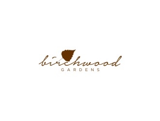 Birchwood Gardens logo design by bricton