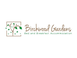 Birchwood Gardens logo design by wongndeso