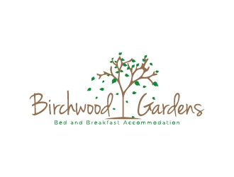 Birchwood Gardens logo design by wongndeso