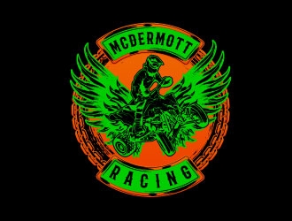 McDermott Racing logo design by AYATA