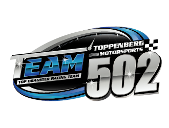 TEAM 502     TOPPENBERG MOTORSPORTS logo design by esso