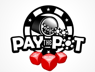 pay the pot logo design by sgt.trigger