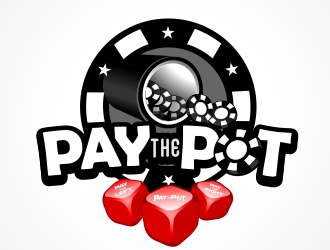 pay the pot logo design by sgt.trigger